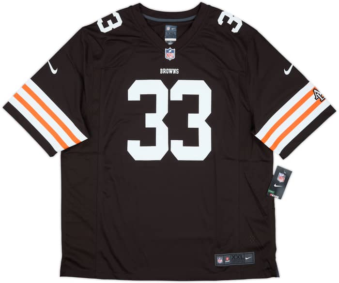2012-13 Cleveland Browns Richardson #33 Nike Game Home Jersey (XXL)