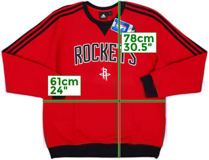 2009-10 Houston Rockets adidas Sweat Top (L)