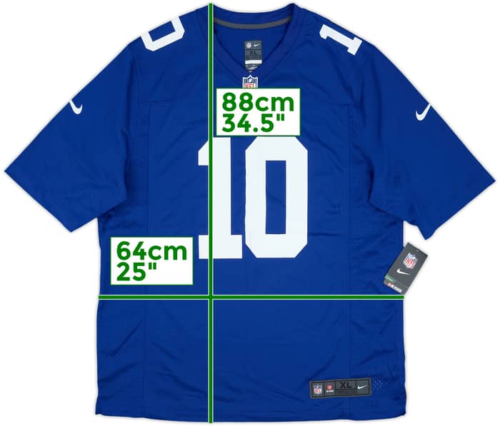 2012-19 New York Giants Manning #10 Nike Game Home Jersey (XL)
