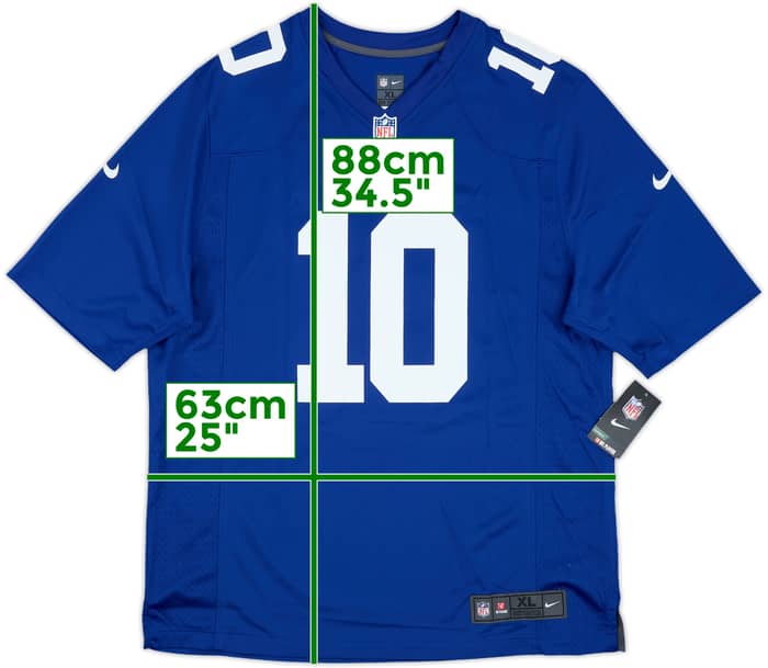 2012-19 New York Giants Manning #10 Nike Game Home Jersey (XL)
