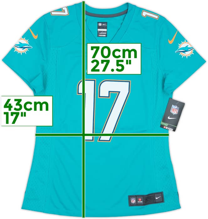 2013-17 Miami Dolphins Tannehill #17 Nike Game Home Jersey Womens (M)