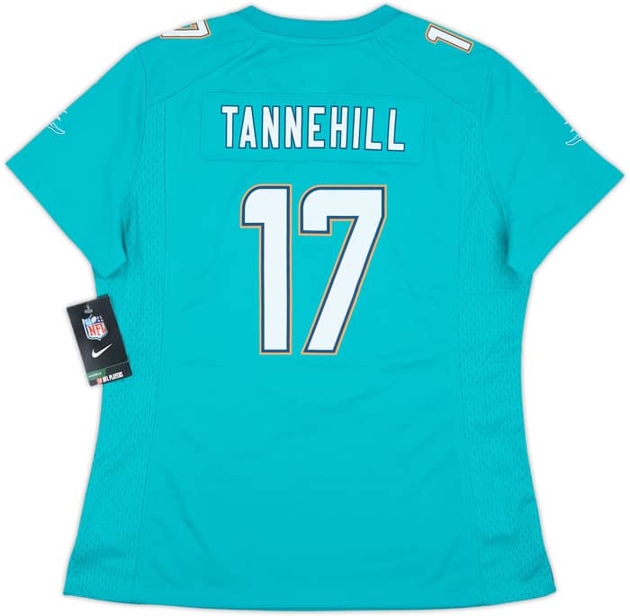 2013-17 Miami Dolphins Tannehill #17 Nike Game Home Jersey Womens (L)