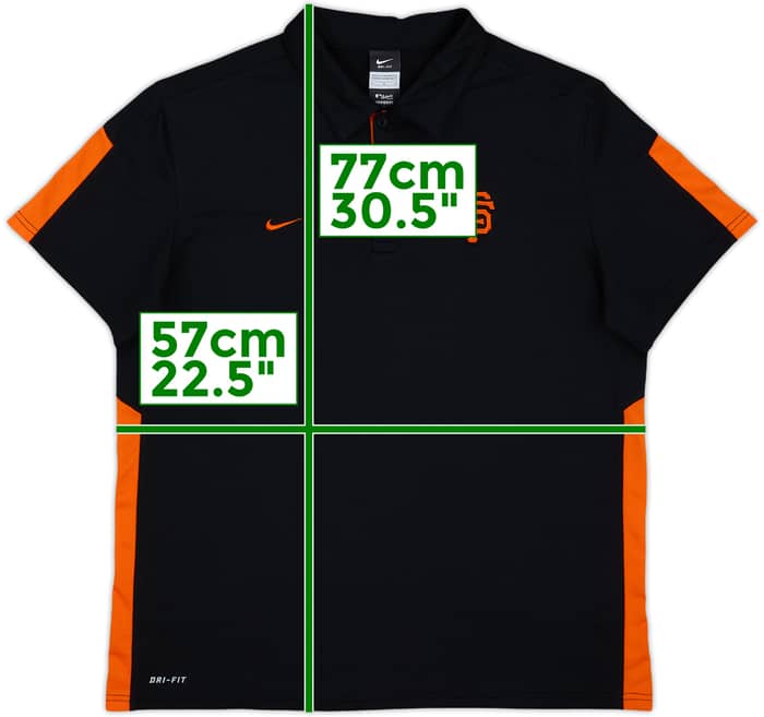 2011 San Francisco Giants Nike Polo Shirt - 7/10 - (L)