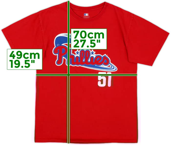 2010 Philadelphia Phillies Chooch #51 MLB Tee - 8/10 - (M)