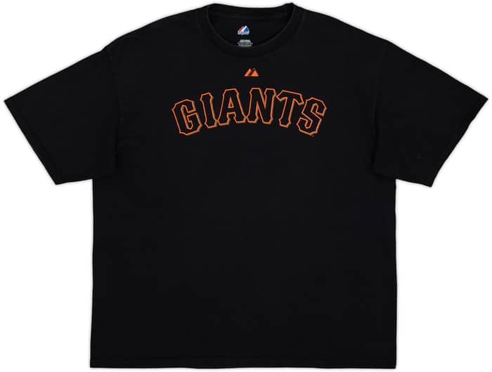2010 San Francisco Giants Lincecum #55 Majestic Tee x - 9/10 - (XL)