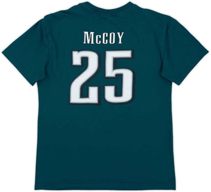 2010-11 Philadelphia Eagles McCoy #25 Reebok Tee - 8/10 - (XL.Boys)