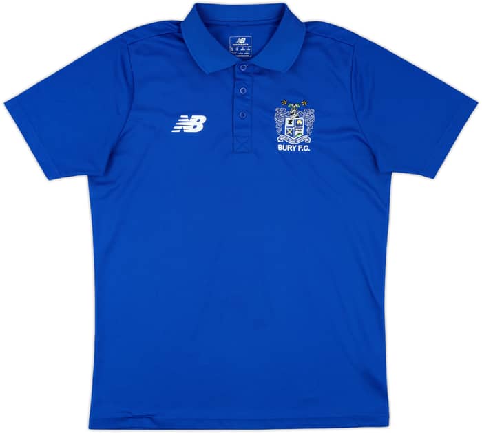 2015-16 Bury FC New Balance Polo Shirt - 7/10 - (M)