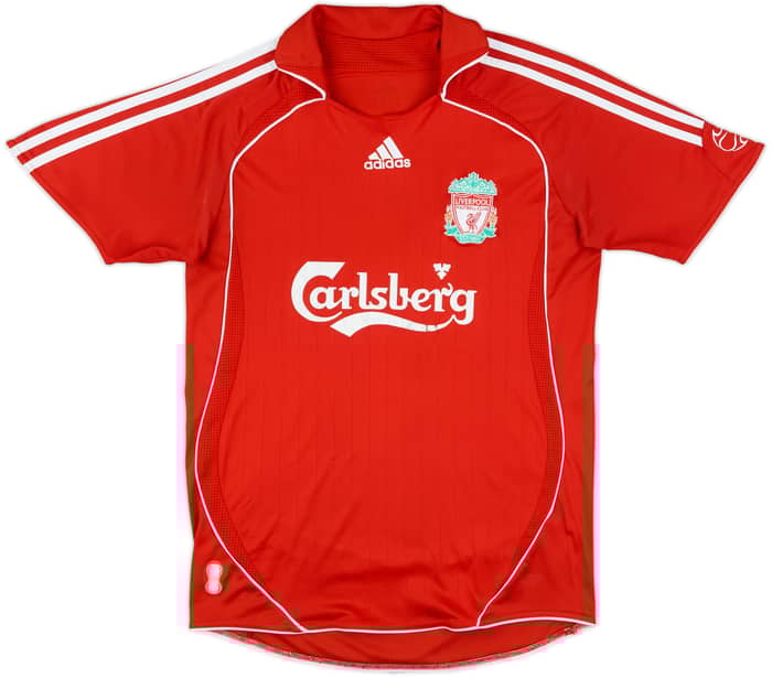 2006-08 Liverpool Home Shirt Alonso #14 - 5/10 - (S)
