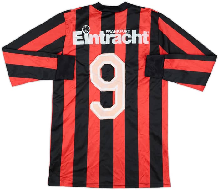 1990-91 Frankfurt Home Shirt #9 - 6/10 - (M.Boys)