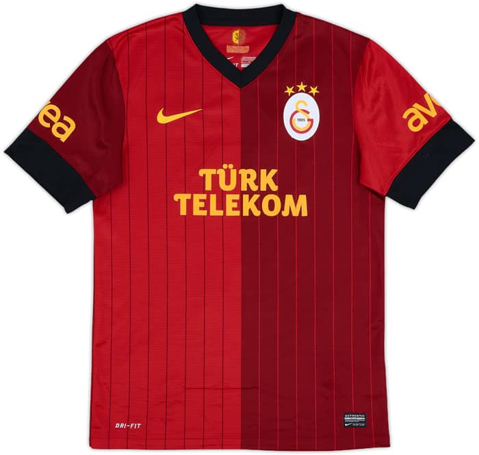 2012-13 Galatasaray Third Shirt Bu Sevda Beni #7 - 5/10 - (S)
