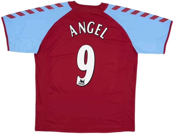 2004-05 Aston Villa Home Shirt Angel #9 - 8/10 - (L)
