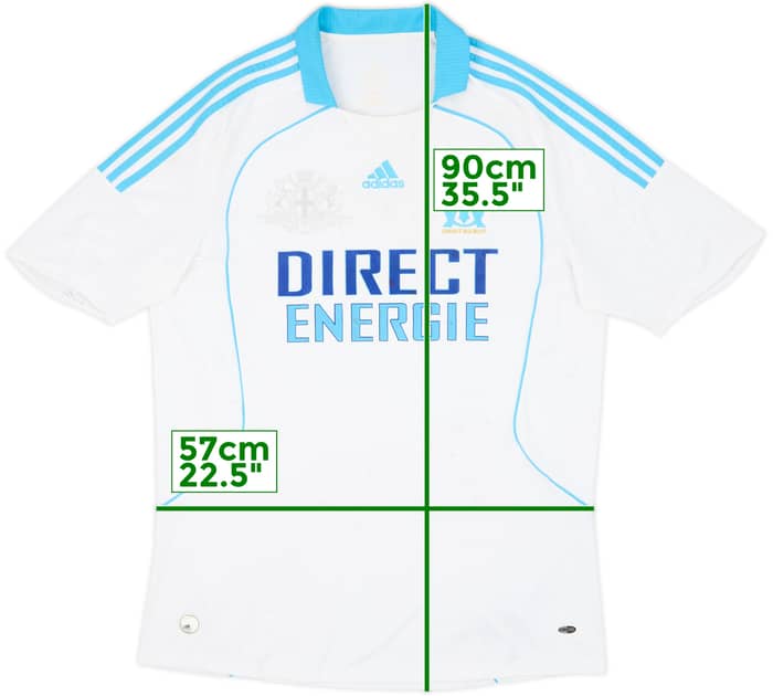 2008-09 Olympique Marseille Home Shirt - 5/10 - (XL)