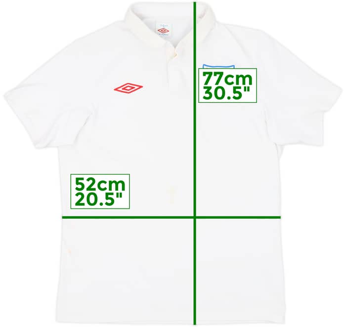 2009-10 England Home Shirt - 5/10 - (M)