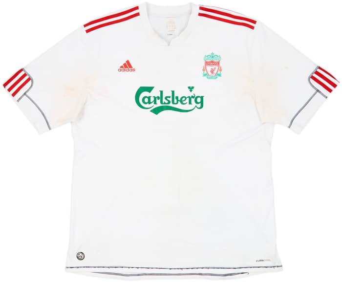 2009-10 Liverpool Third Shirt Johnson #2 - 4/10 - (3XL)