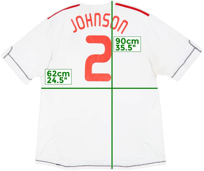 2009-10 Liverpool Third Shirt Johnson #2 - 4/10 - (3XL)