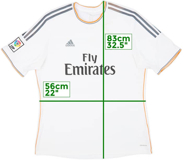 2013-14 Real Madrid Home Shirt - 5/10 - (XL)