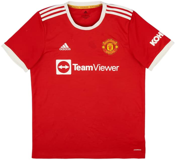 2021-22 Manchester United Home Shirt - 5/10 - (L)