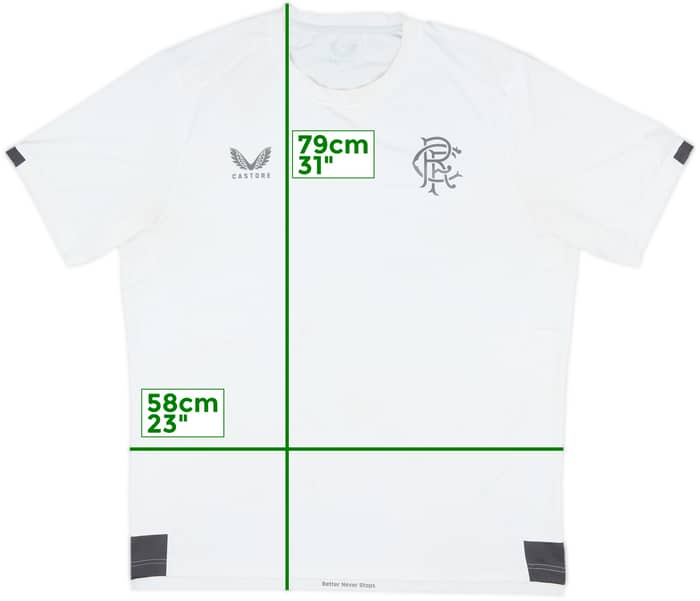 2022-23 Rangers Castore Travel Tee - 5/10 - (XL)