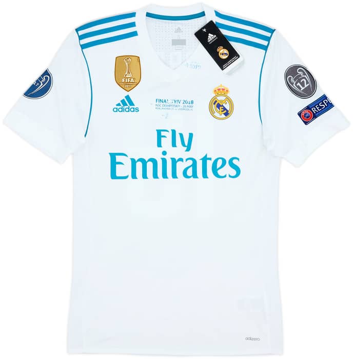 2017-18 Real Madrid Home Shirt M. Llorente #18 (S)