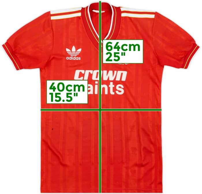 1986-87 Liverpool Home Shirt - 5/10 - (L.Boys)
