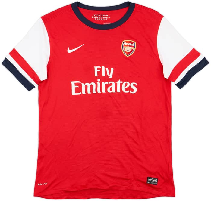2012-14 Arsenal Home Shirt - 8/10 - (XL.Boys)