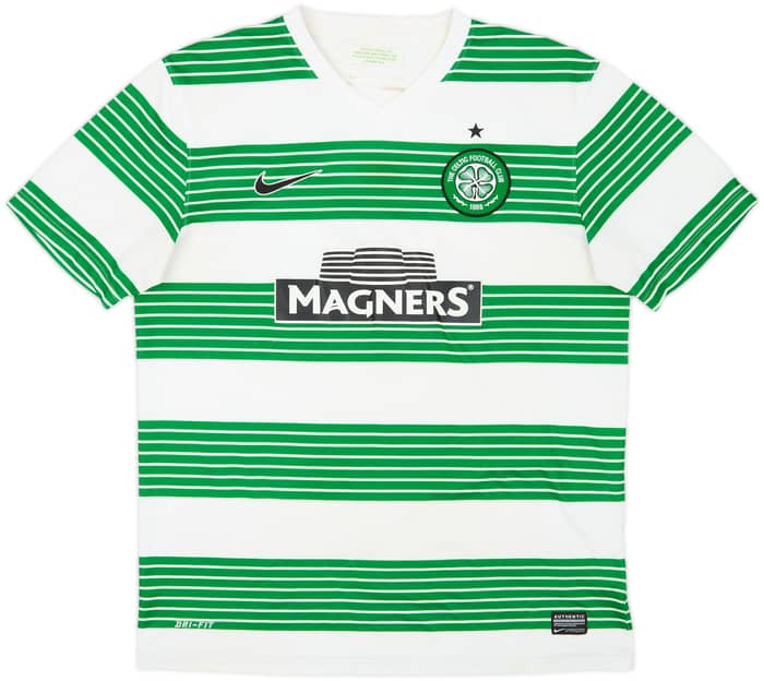 2013-15 Celtic Home Shirt Virgil #5 - 6/10 - (M)