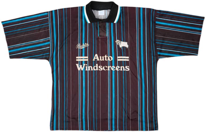 1993-95 Derby County Away Shirt - 6/10 - (XL)