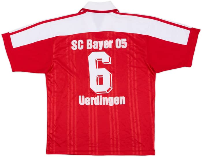 2000-01 adidas Template Shirt (Bayer Uerdingen) #6 - 8/10 - (S)