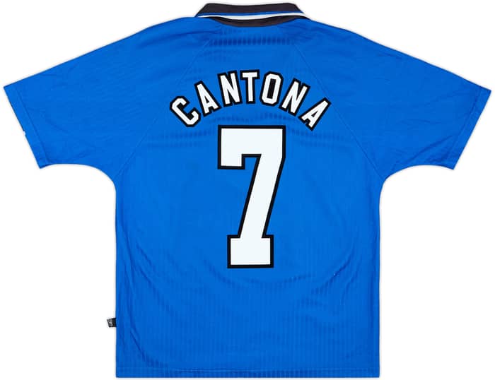 1996-98 Manchester United Third Shirt Cantona #7 - 7/10 - (Y)
