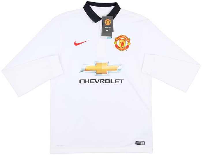 2014-15 Manchester United Away L/S Shirt v.Persie #20 (M)