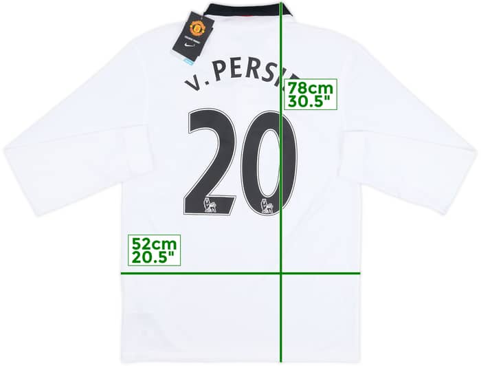 2014-15 Manchester United Away L/S Shirt v.Persie #20 (M)