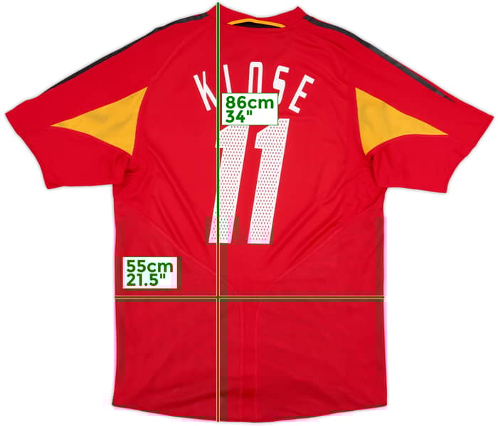 2004-06 Germany Third Shirt Klose #11 - 6/10 - (L)