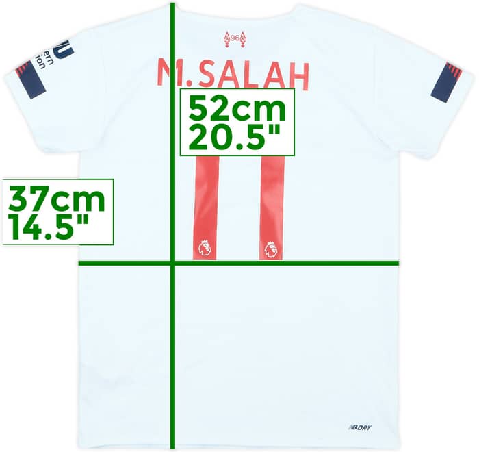 2019-20 Liverpool Away Shirt M.Salah #11 - 8/10 - (6-7 Years)