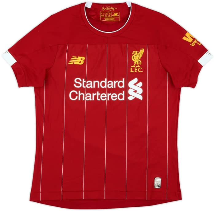 2019-20 Liverpool Home Shirt M.Salah #11 - 8/10 - (L.Boys)
