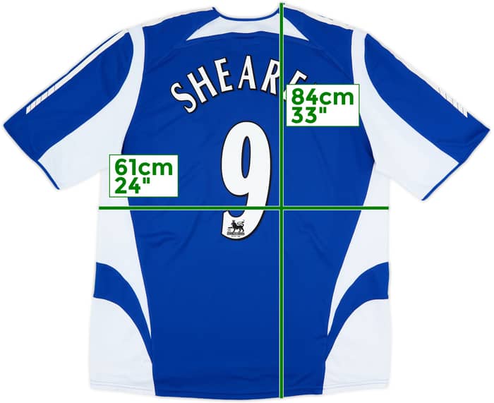 2005-06 Newcastle Third Shirt Shearer #9 - 5/10 - (XXL)