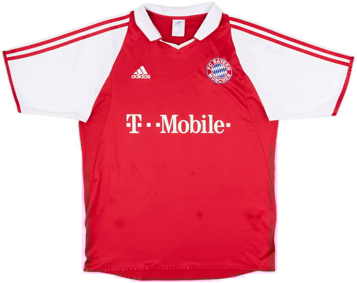 2003-04 Bayern Munich Home Shirt Ballack #13 - 6/10 - (M)