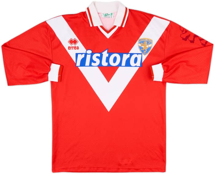 1997-98 Brescia Third L/S Shirt A. Filippini #18 - 7/10 - (M)