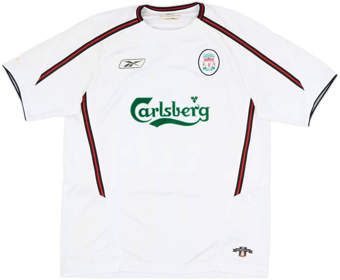 2003-04 Liverpool Away Shirt Gerrard #17 - 6/10 - (L)