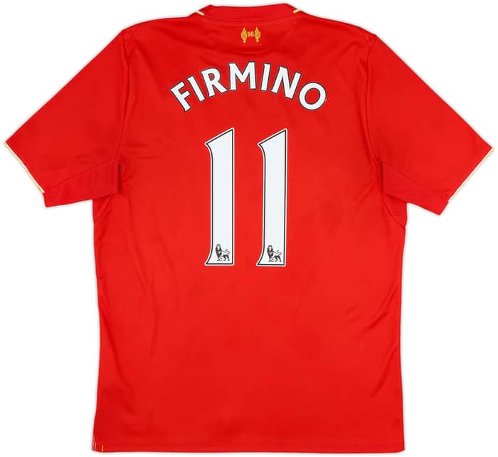 2015-16 Liverpool Home Shirt Firmino #11 - 6/10 - (M)