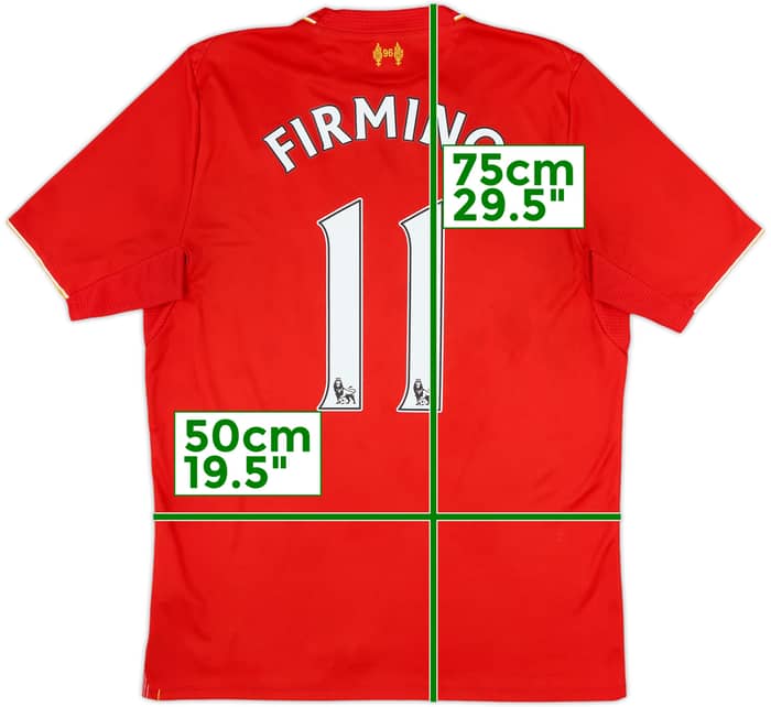 2015-16 Liverpool Home Shirt Firmino #11 - 6/10 - (M)