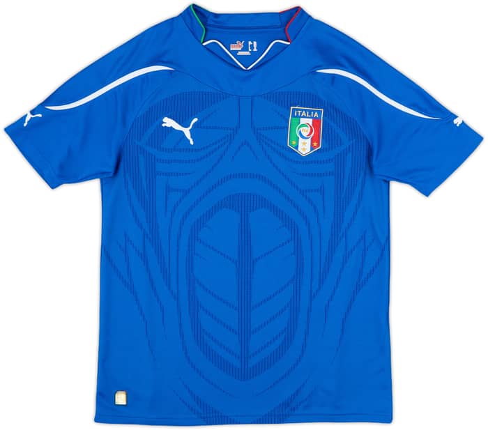 2010-12 Italy Home Shirt - 10/10 - (XL.Boys)