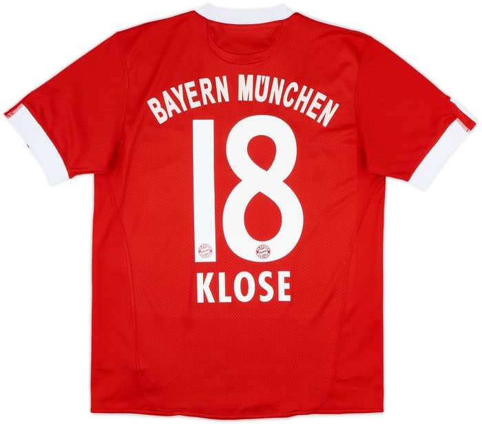2009-10 Bayern Munich Home Shirt Klose #18 - 8/10 - (XL.Boys)