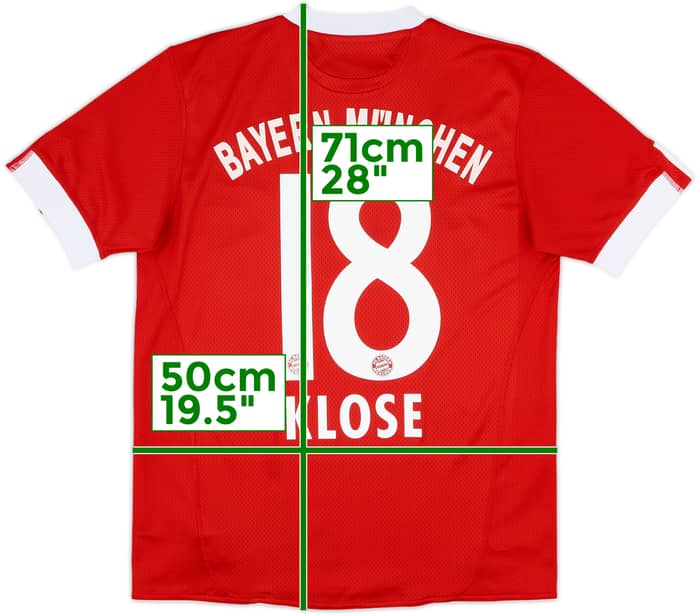 2009-10 Bayern Munich Home Shirt Klose #18 - 8/10 - (XL.Boys)