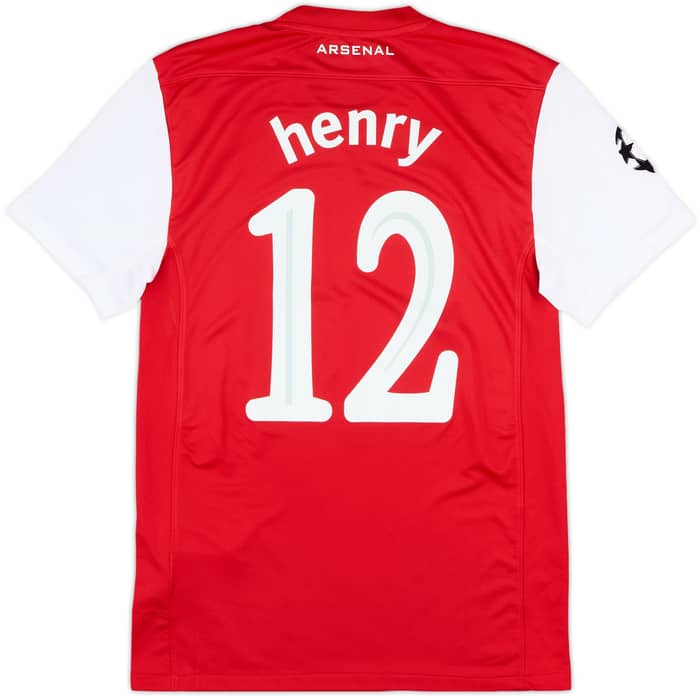 2011-12 Arsenal Home Shirt Henry #12 - 8/10 - (S)