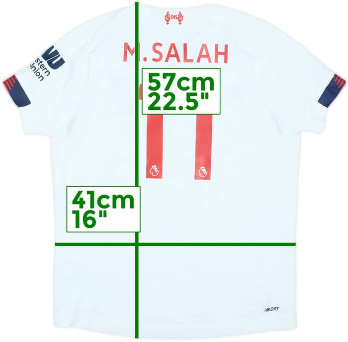 2019-20 Liverpool Away Shirt M.Salah #11 - 9/10 - (M.Boys)