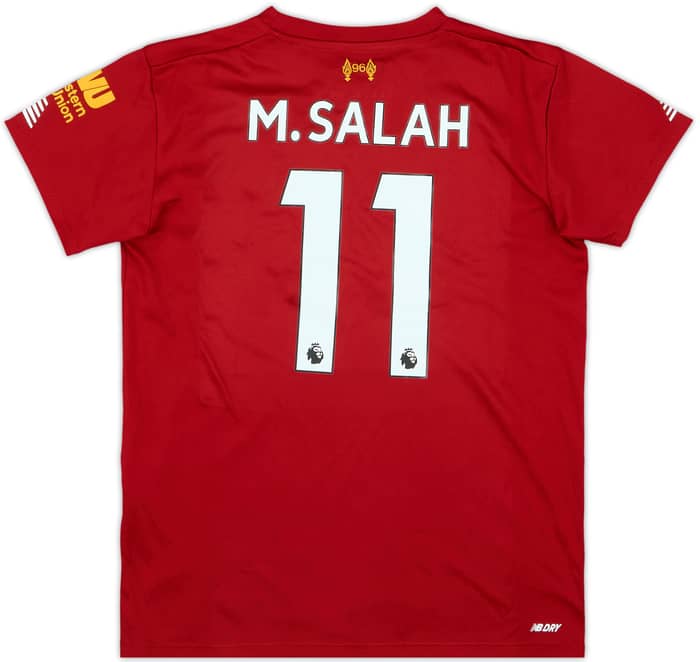 2019-20 Liverpool Home Shirt M.Salah #11 - 9/10 - (6-7 Years)