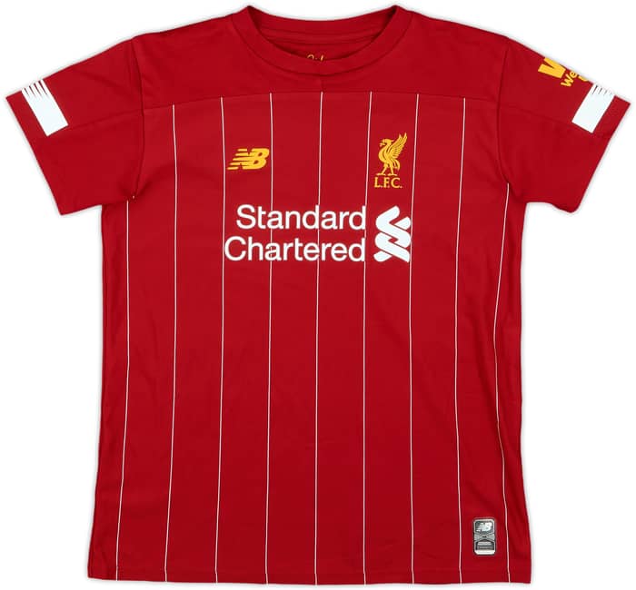 2019-20 Liverpool Home Shirt M.Salah #11 - 9/10 - (6-7 Years)