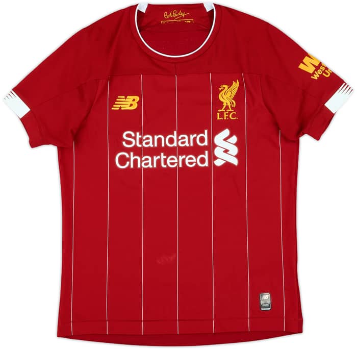 2019-20 Liverpool Home Shirt Virgil #4 - 9/10 - (L.Boys)
