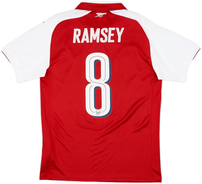 2017-18 Arsenal Home Shirt Ramsey #8 - 5/10 - (S)