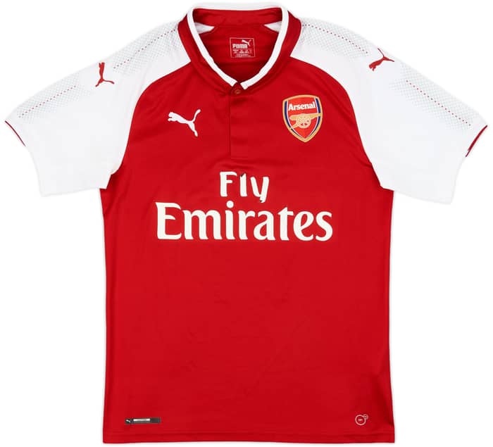 2017-18 Arsenal Home Shirt Ramsey #8 - 5/10 - (S)